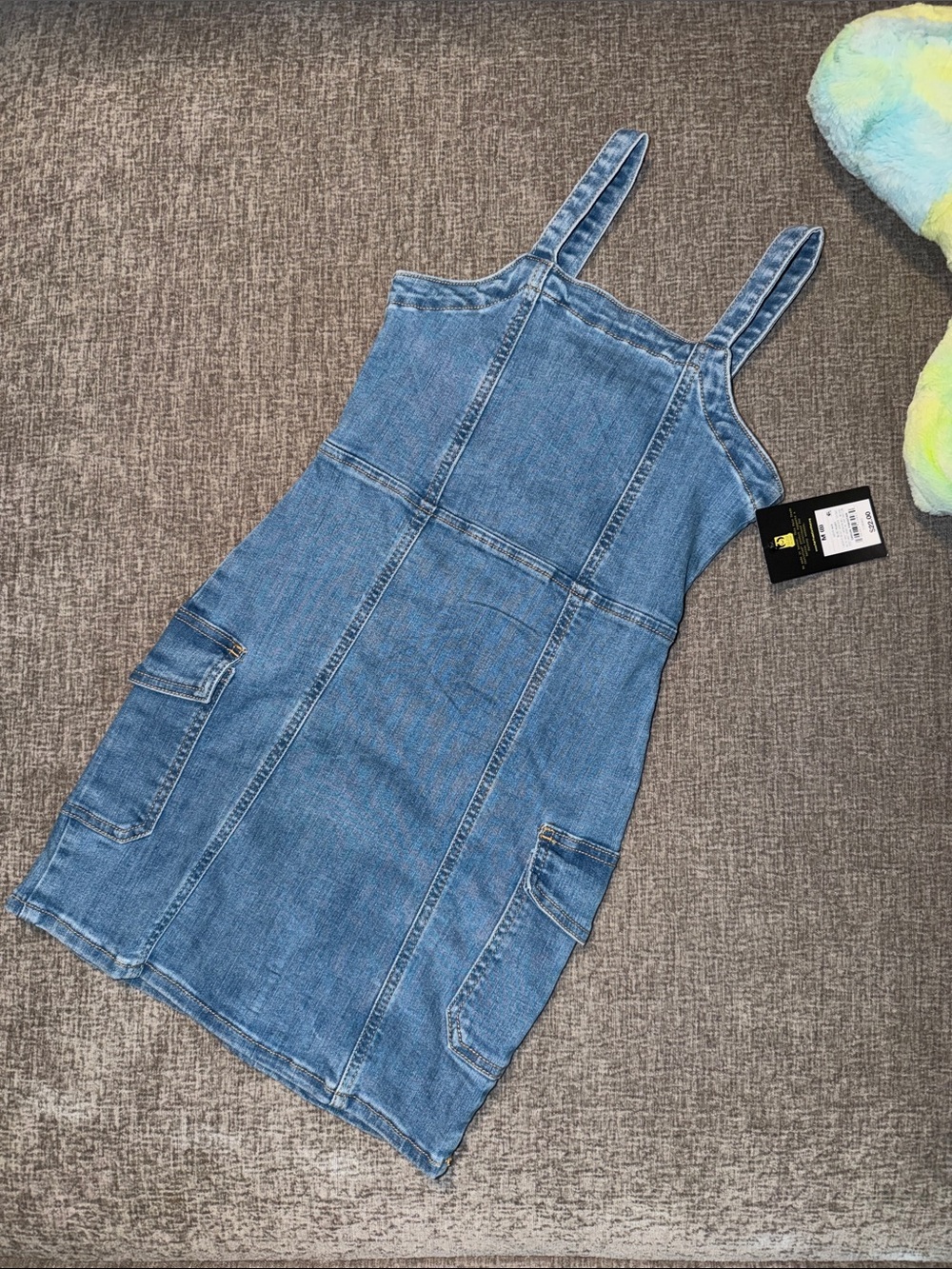 Art Class Blue Jean Dress